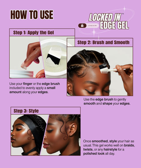 Locked In™ Edge Gel Jojoba Oil
